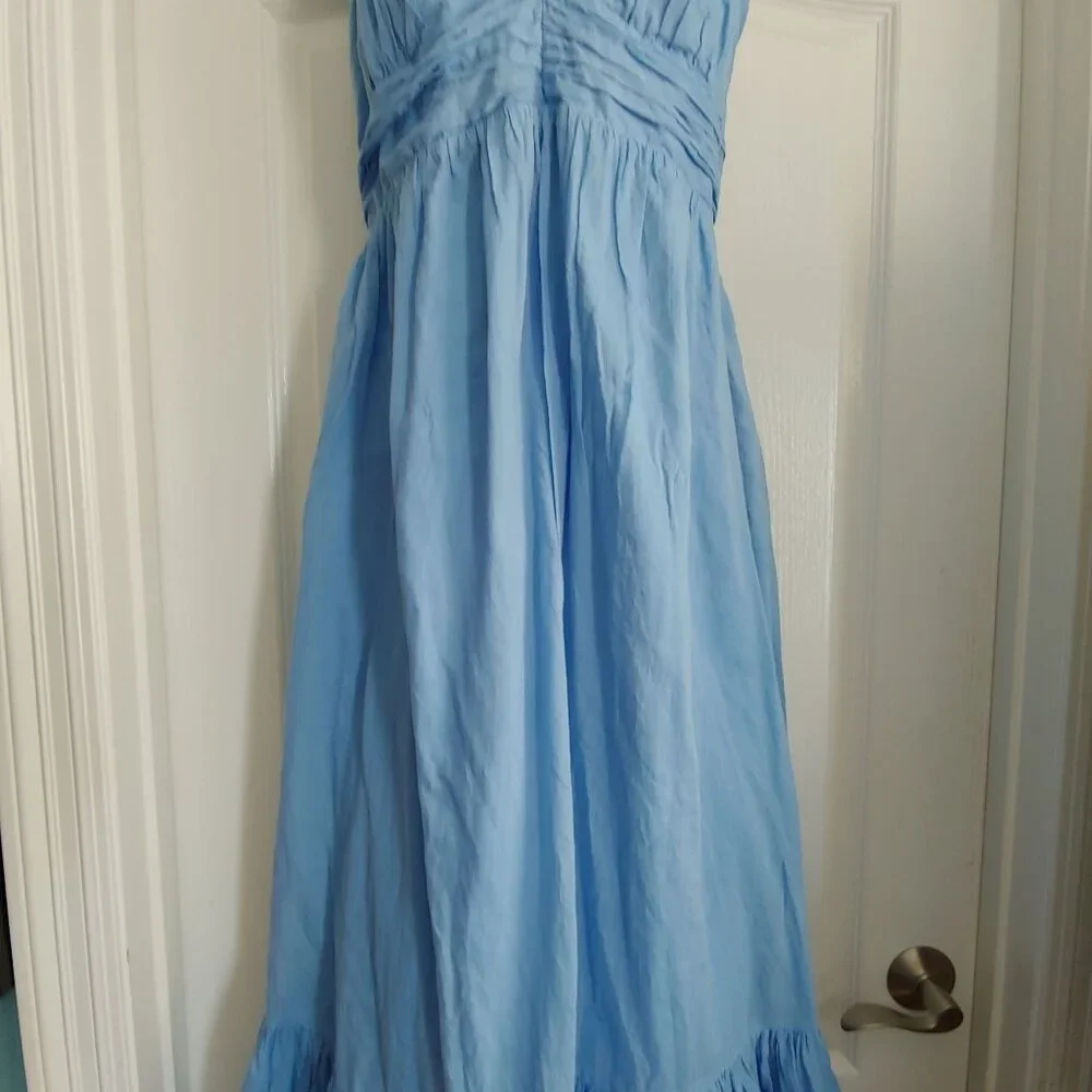 Abercrombie & Fitch Dress Festival Boho Coastal Softgirl Romantic Effortless XLT